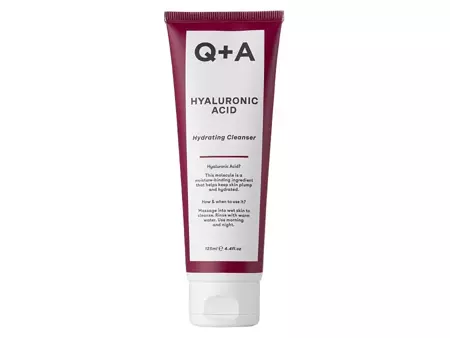 Q+A - Hyaluronic Acid - Hydrating Cleanser - Mitrinoša un barojoša sejas mazgāšanas želeja ar hialuronskābi - 125ml