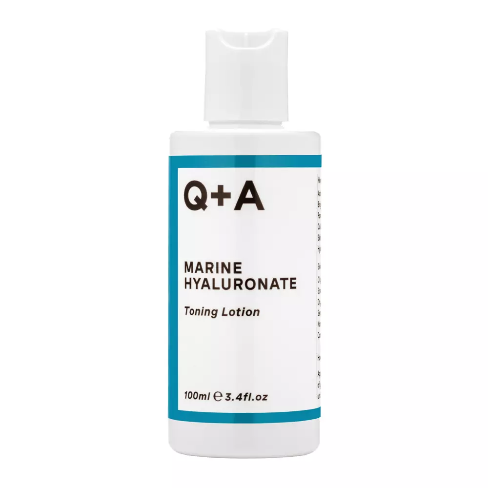 Q+A - Marine Hyaluronate Toning Lotion - Tonizējošs jūras losjons - 100ml