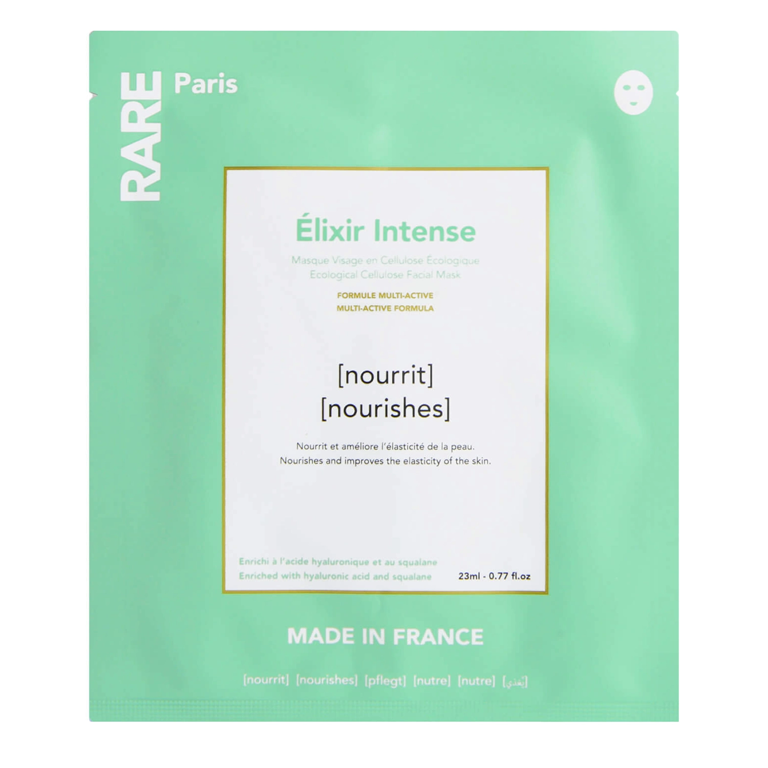 Rare Paris - Élixir Intense - Barojoša Auduma Maska - 1gab/23ml