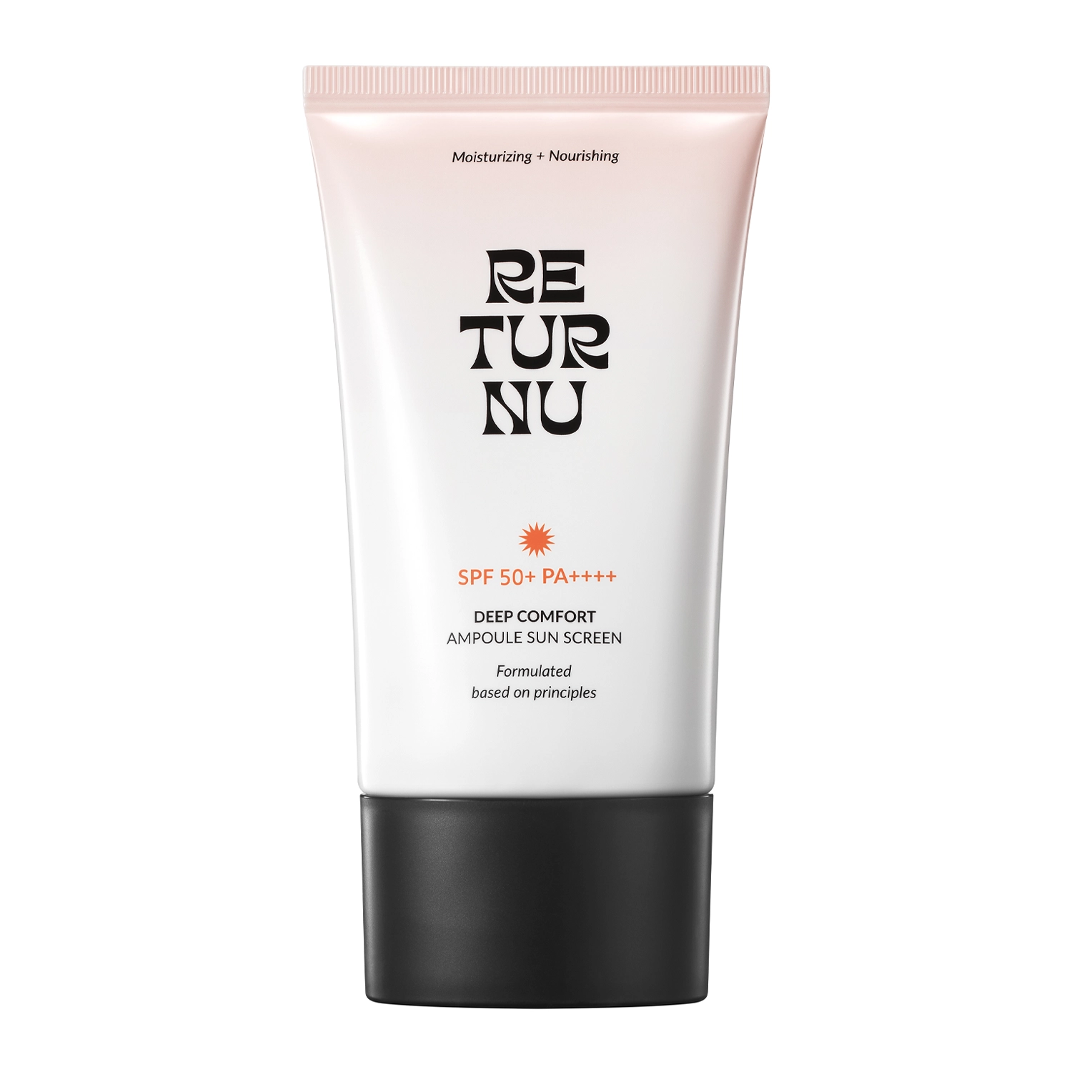 Returnu - Deep Comfort Ampoule Sunscreen SPF 50+ PA++++ - Pretsaules Sejas Krēms - 50ml