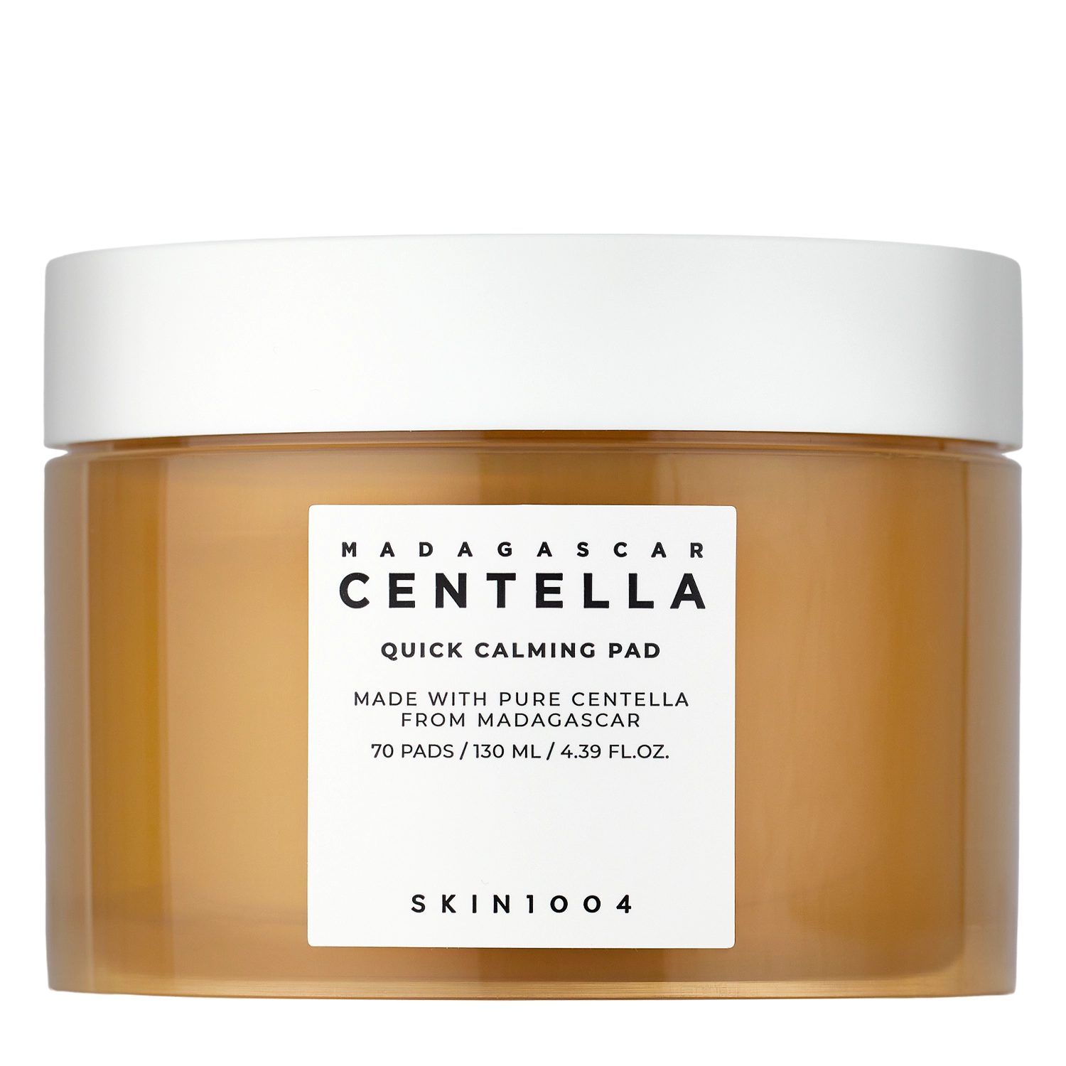 SKIN1004 - Madagascar Centella Quick Calming Pad - Spilventiņi ar Gotu Kolu ekstraktu - 70 gab.