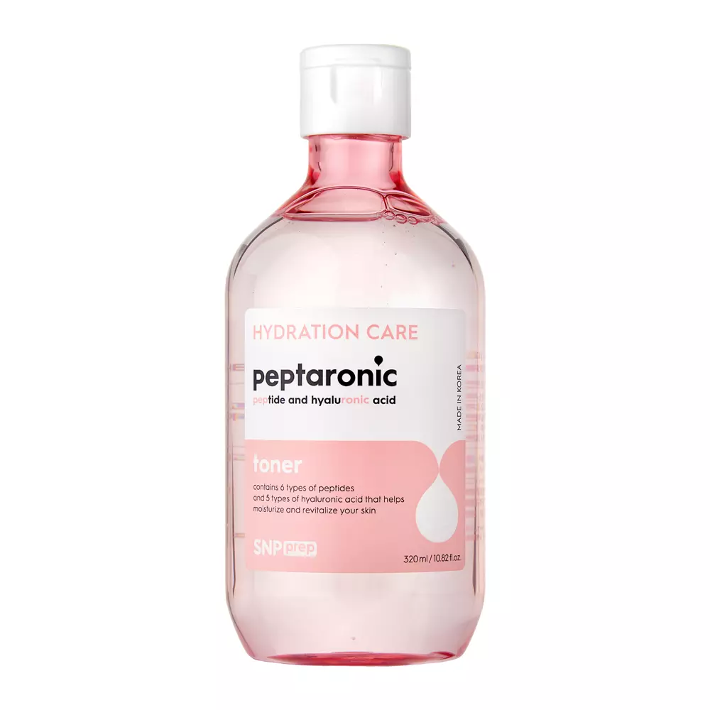 SNP - Prep Peptaronic Toner - Mitrinošs Toniks Sejai ar Peptīdiem - 320ml