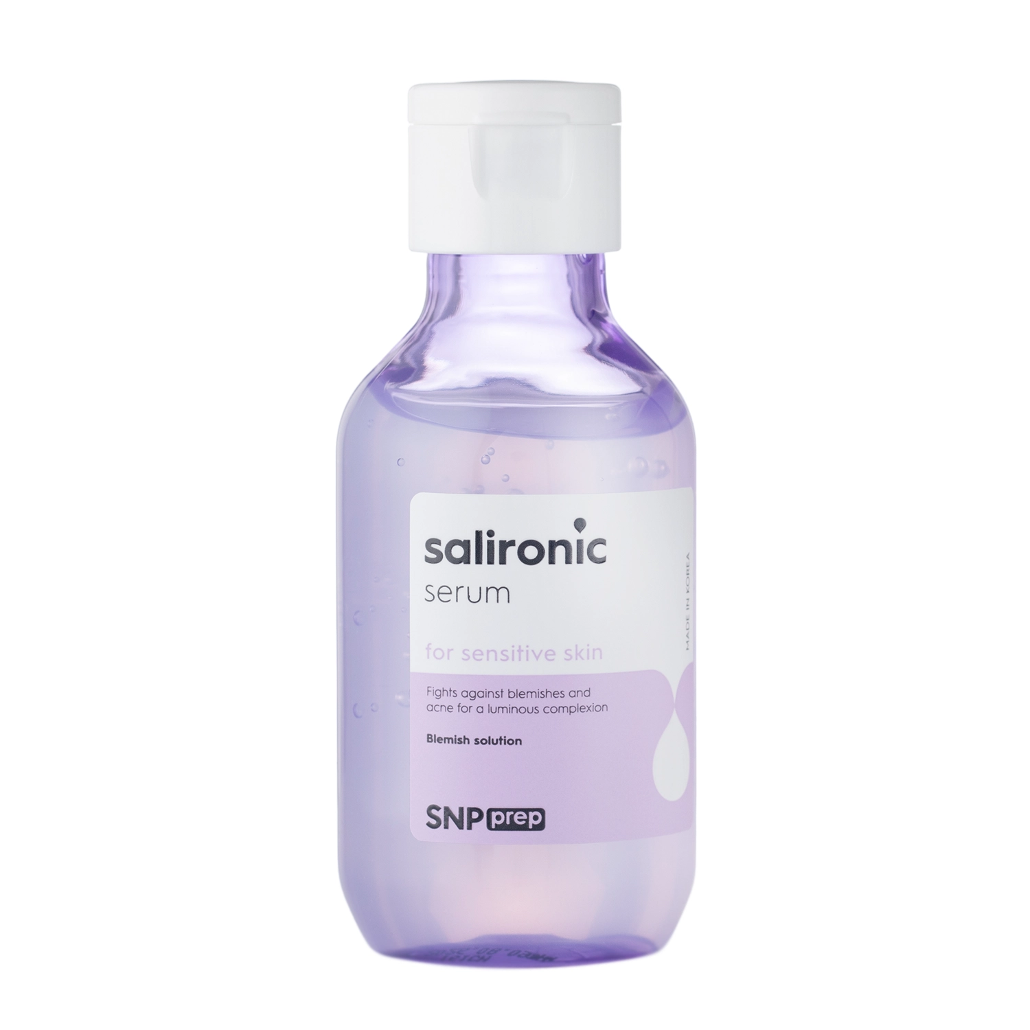 SNP - Prep Salironic Serum - Mitrinošs Serums Sejai ar Betaīna Salicilātu - 110ml