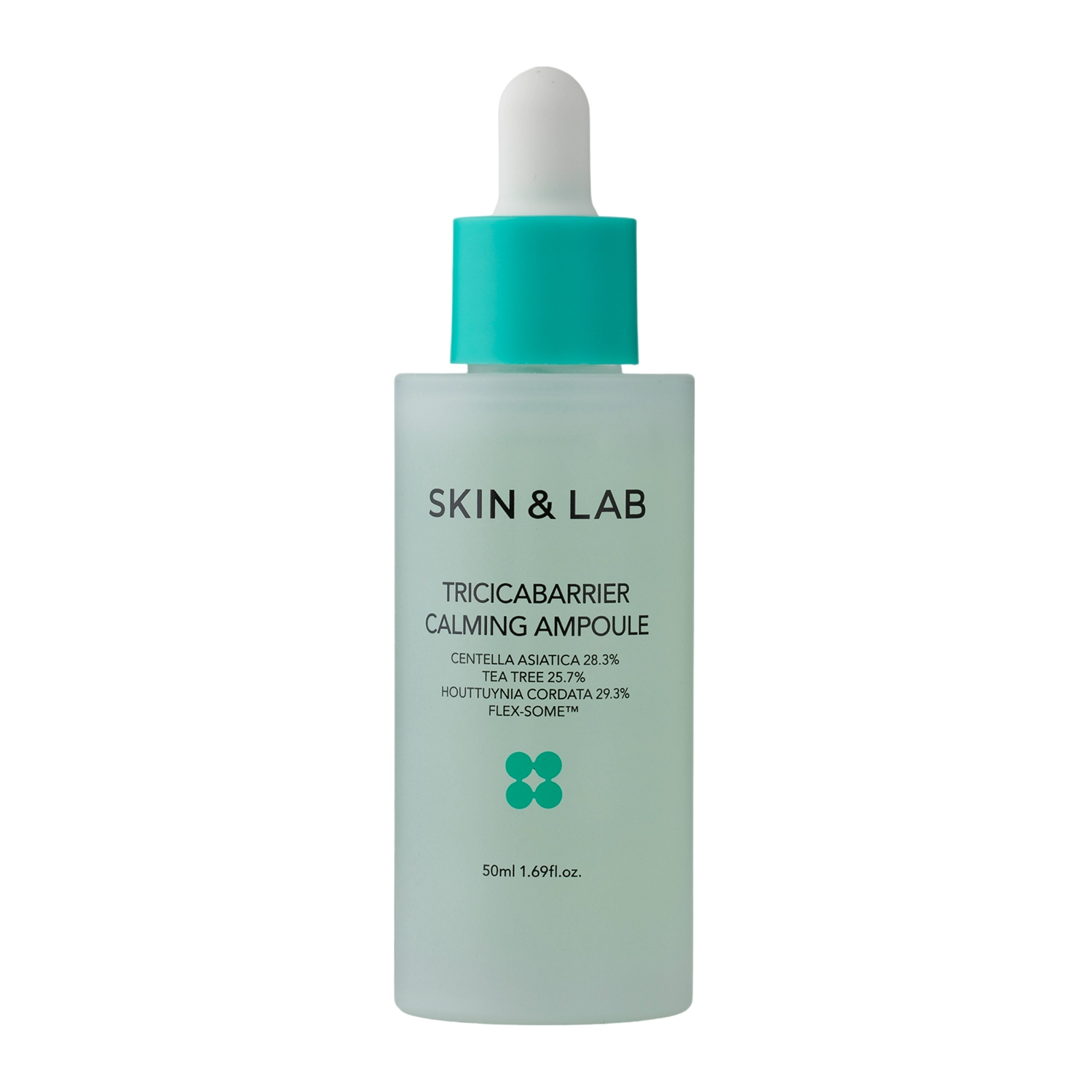 Skin&Lab - Tricicabarrier Calming Ampoule - Nomierinoša Ampula Sejai ar Gotu Kolu - 50ml