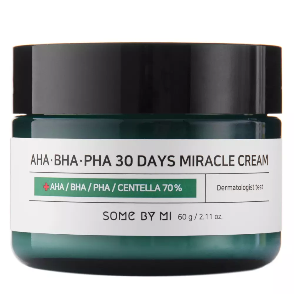 Some By Mi - AHA BHA PHA 30 Days Miracle Cream - Sejas krēms ar AHA, BHA un PHA skābēm - 60ml