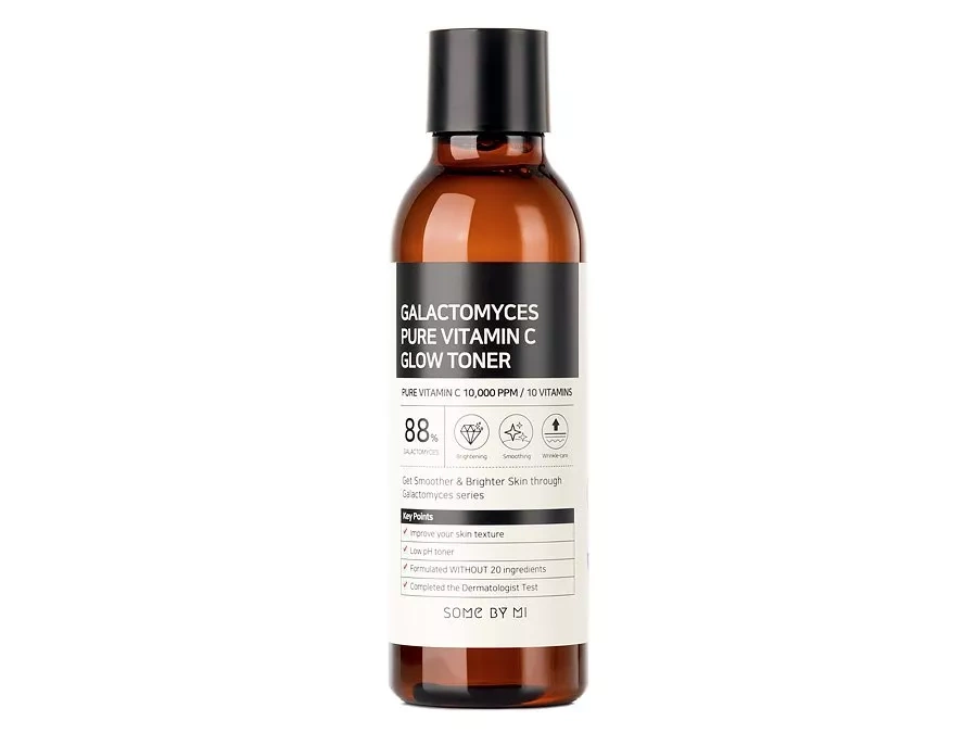 Some By Mi - Galactomyces Pure Vitamin C Glow Toner - Toniks ar C Vitamīnu un Sēņu Filtrātu - 200ml