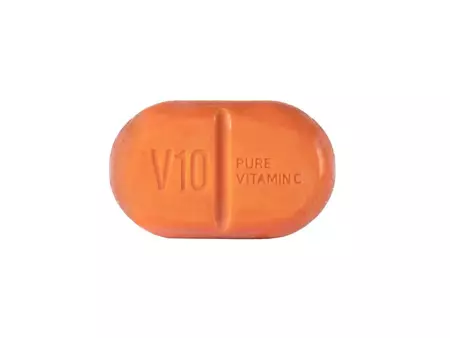Some By Mi - Pure Vitamin C V10 Cleansing Bar - Baltinošas un balinošas ziepes - 106g