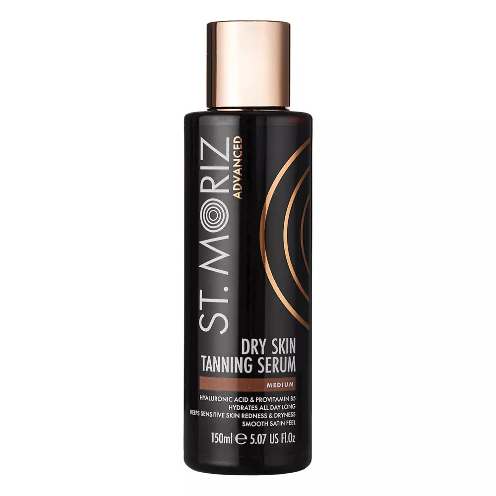 St. Moriz - Advanced - Dry Skin Tanning Serum - Mitrinošs Paštonējošs Serums - 150ml