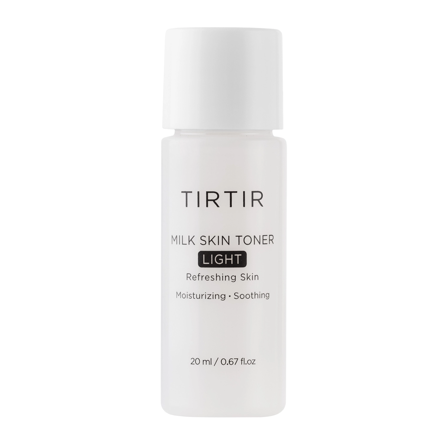 TIRTIR - Milk Skin Toner Light - Viegls Mitrinošs Toniks ar Rīsu Ekstraktu - Mini - 20ml