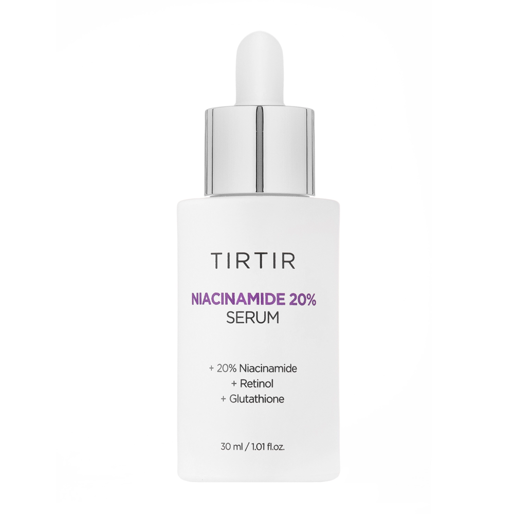 TIRTIR - Niacinamide 20% Serum - Izgaismojoši-Nostiprinošs Sejas Serums ar Niacinamīdu un Retinolu - 30ml