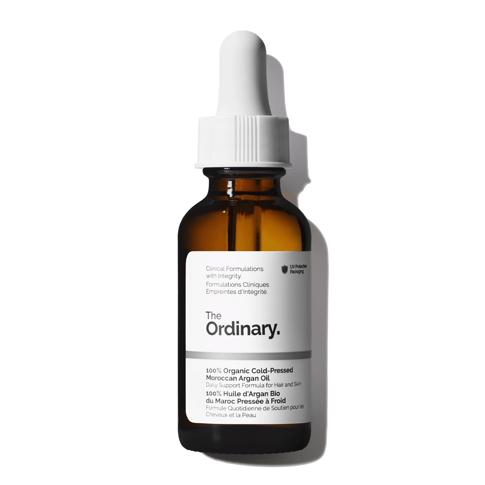 The Ordinary - 100% Organic Cold Pressed Moroccan Argan Oil - 100% Organiska, Auksti Spiesta Marokas Argana Eļļa - 30ml