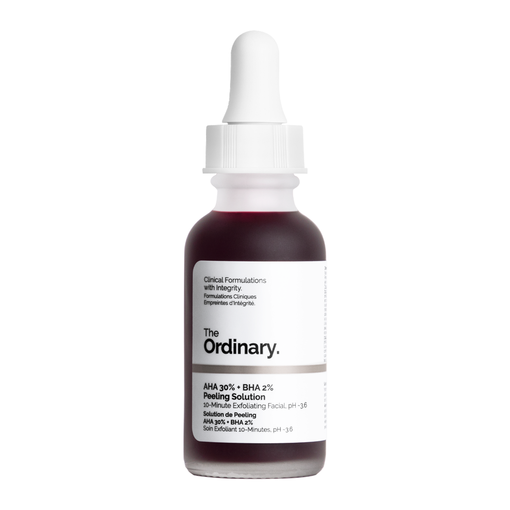 The Ordinary - AHA 30% + BHA 2% Peeling Solution - Skābju Pīlings ar 30% AHA + 2% BHA - 30ml