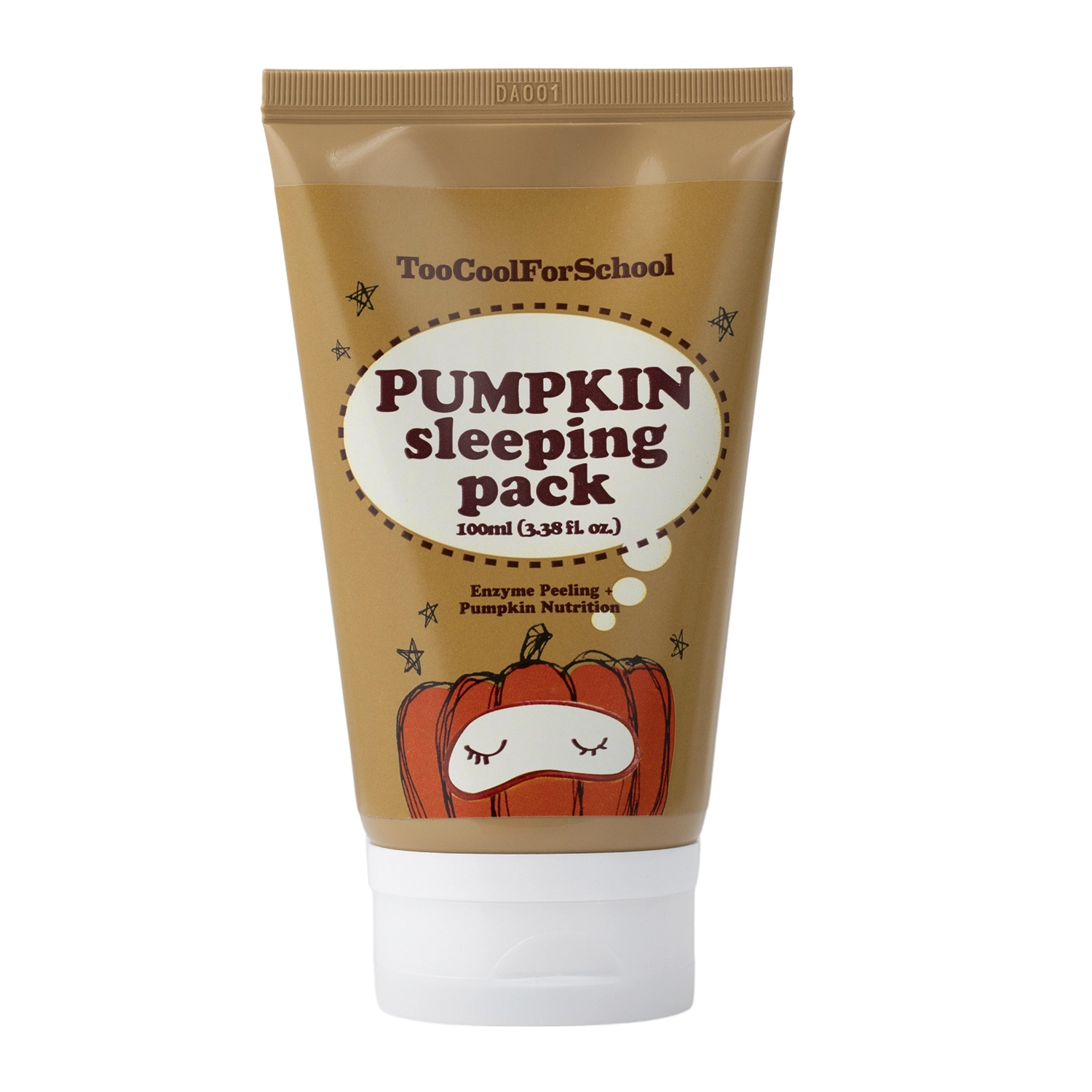 Too Cool for School - Pumpkin Sleeping Pack - Barojoši-Mitrinoša Nakts Maska Sejai - 100ml