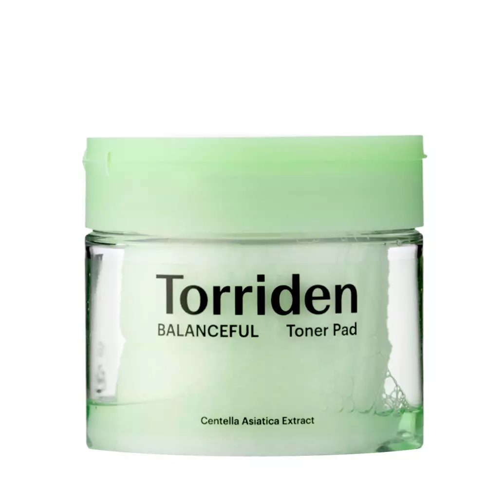 Torriden - Balanceful - Cica Toner Pad - Līdzsvarojoši sejas spilventiņi - 60 gab.