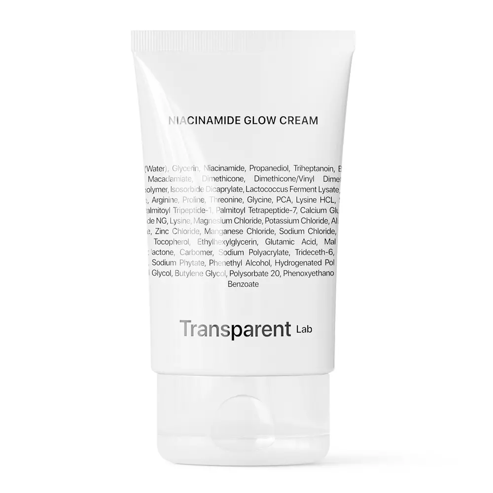 Transparent Lab - Niacinamide Glow Cream - Izgaismojošs krēms ar niacinamīdu - 50ml
