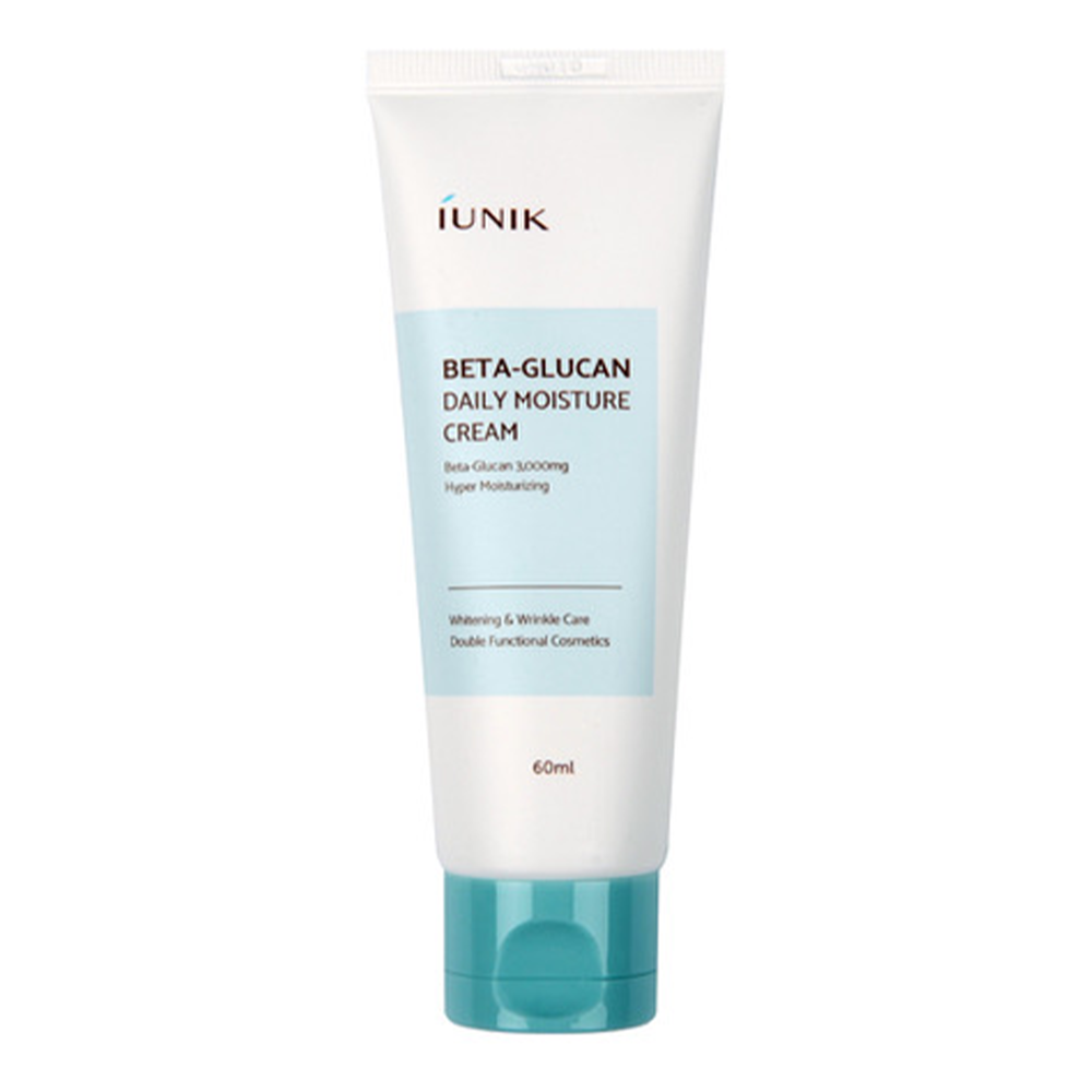 iUNIK - Beta-Glucan Daily Moisture Cream - Mitrinošs sejas krēms - 60ml