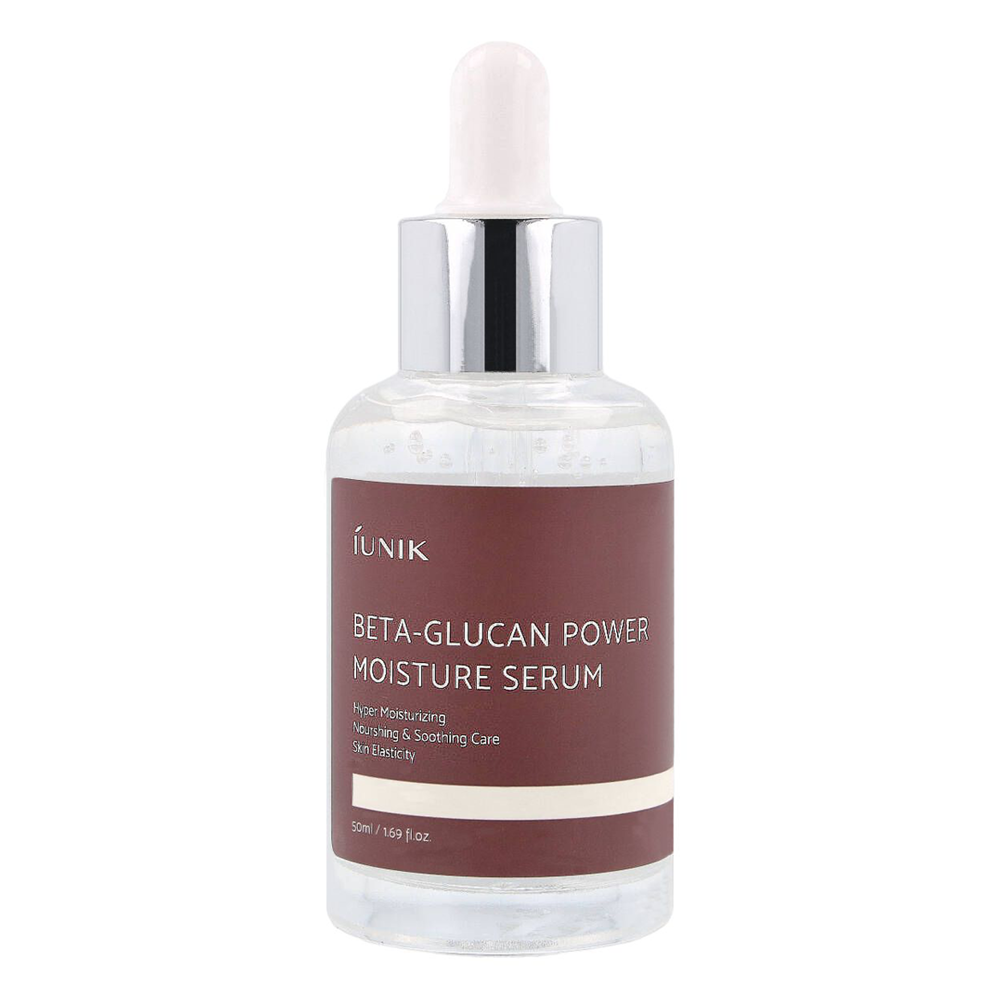 iUNIK - Beta - Glucan Power Moisture Serum - Mitrinošs nomierinošs sejas serums - 50ml