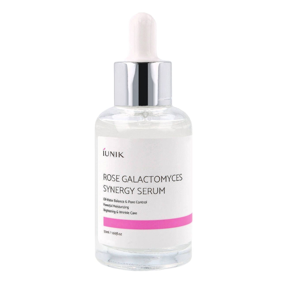 iUNIK - Rose Galactomyces Synergy Serum - Mitrinošs un nostiprinošs serums - 50ml