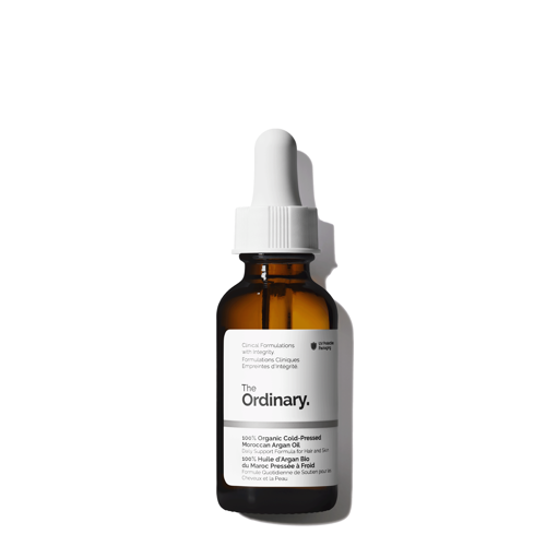 The Ordinary - 100% Organic Cold Pressed Moroccan Argan Oil - 100% Organiska, Auksti Spiesta Marokas Argana Eļļa - 30ml