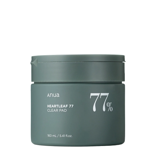 Anua - Heartleaf 77% Clear  Pad - Nomierinoši Spilventiņi ar Sirdszāles Ekstraktu – 70gab.