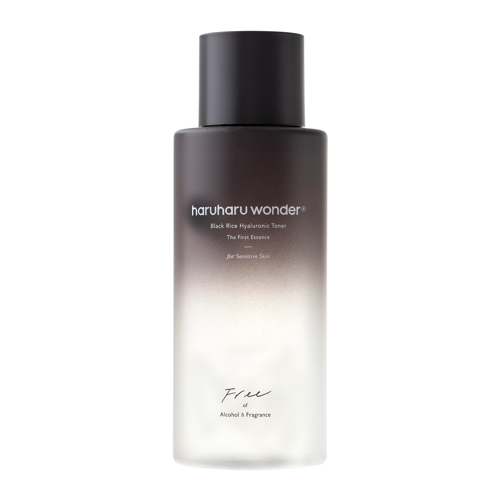 Haruharu Wonder - Black Rice Hyaluronic Toner Free - Mitrinošs Bez Smaržas Toniks ar Rīsu Fermentu - 300ml