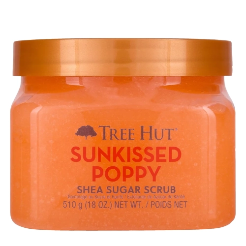 Tree Hut - Shea Sugar Scrub Sunkissed Poppy - Cukura Skrubis Ķermenim - 510g