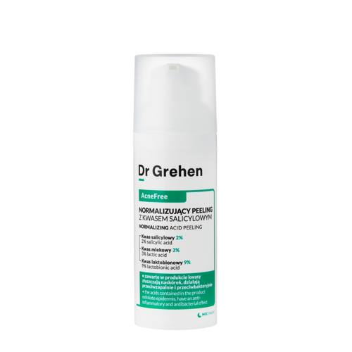 Dr Grehen - AcneFree - Normalizing Acid Peeling - Normalizējošs pīlings ar salicilskābi - 50ml