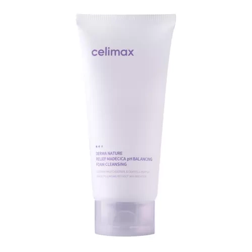 Celimax - Derma Nature Relief Madecicia pH Balancing Foam Cleansing - Mazgāšanas Putas Sejai - 150ml