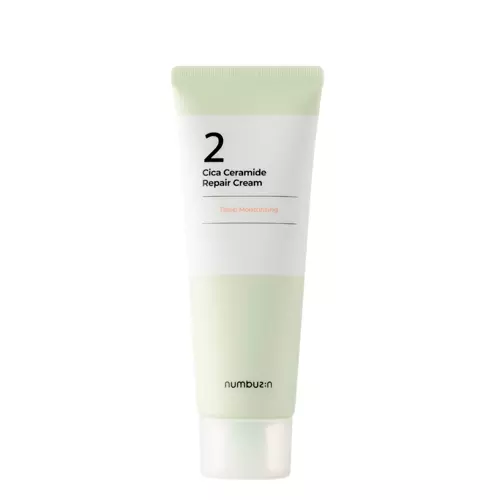 Numbuzin - No.2 - Cica Ceramide Repair Cream - Atjaunojošs Sejas Krēms - 60ml