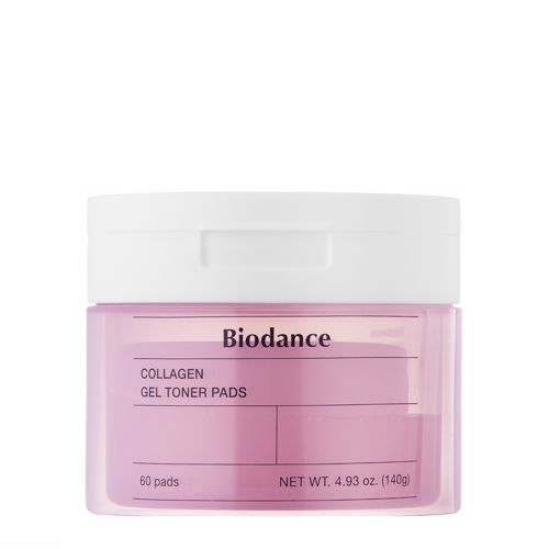 Biodance - Collagen Gel Toner Pads - Nostiprinoši Kolagēna Sejas Spilventiņi - 60 gab.