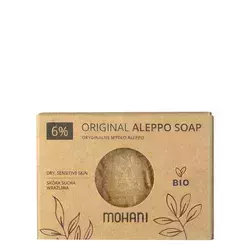 Mohani - Bio - Original Aleppo Soap 6% - Oryginalne Mydło Aleppo Oliwkowo-Laurowe - 185g