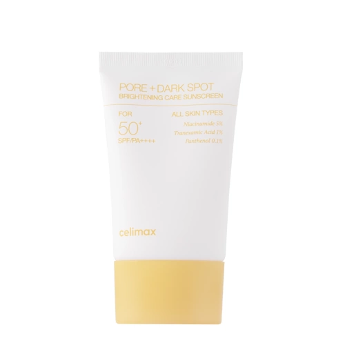 Celimax - Pore+Dark Spot Brightening Care Sunscreen - Освітлювальний сонцезахисний крем - 50ml