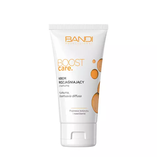 Bandi - Освітлювальний крем для обличчя з куркумою - Professional - Boost Care - 50ml