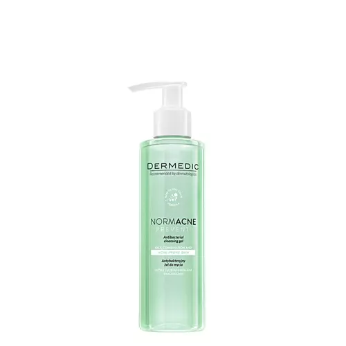 Dermedic - Normacne - Antibacterial Cleansing Gel - Антибактеріальний гель для вмивання обличчя - 200ml