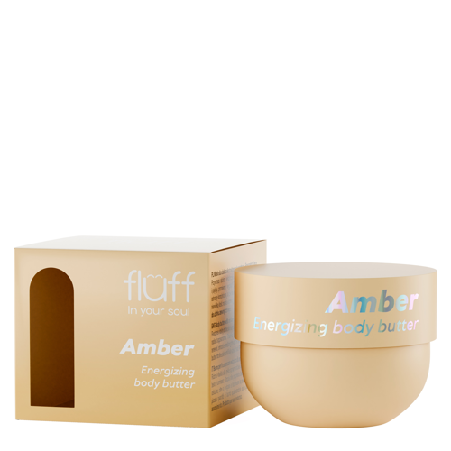 Fluff - Amber - Energizing Body Butter - Відновлювальний баттер для тіла з бурштином - 150ml