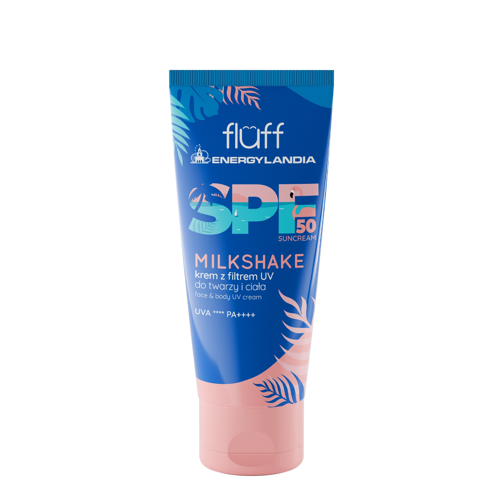 Fluff - Face & Body UV Cream - Milkshake - Сонцезахисний крем для обличчя та тіла SPF50 - 100ml