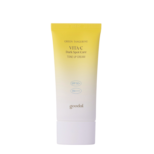 Goodal - Сонцезахисний крем з вітаміном С - Green Tangerine Vita C Dark Spot Tone Up SPF50+ PA++++ - 50ml