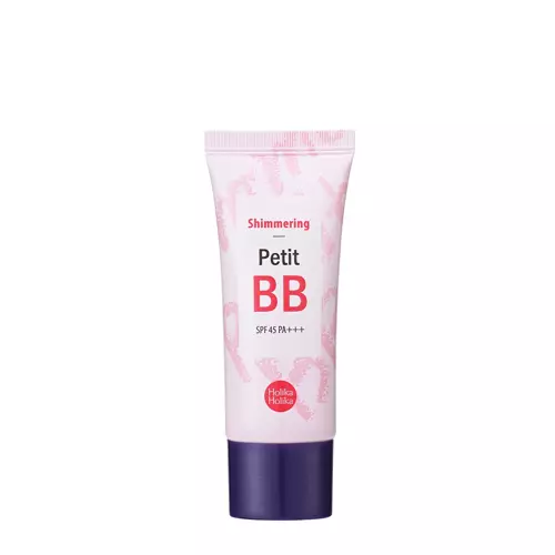 Holika Holika - Сонцезахисний BB-крем для сяйва шкіри обличчя - Shimmering Petit BB Cream - SPF45 PA+++ - 30ml