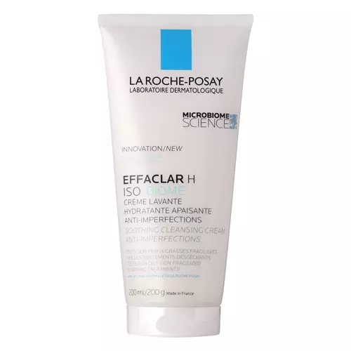 La Roche-Posay - Очищувальний крем для шкіри обличчя і тіла - Effaclar H Iso-Biome Creme Lavante - 200ml