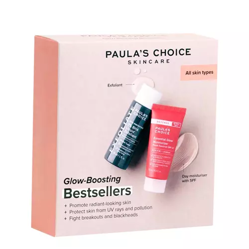 Paula's Choice - Набір бестселерів для відлущування та сяйва шкіри - Trial Kit Glow - Boosting Bestsellers