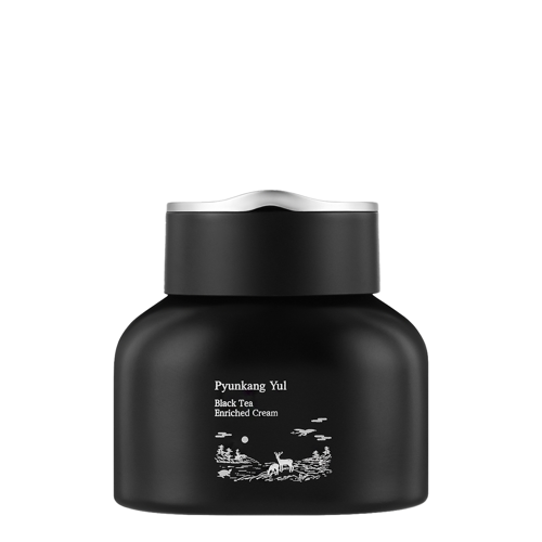 Pyunkang Yul - Антивіковий крем для обличчя з чорним чаєм - Black Tea Enriched Cream - 60ml