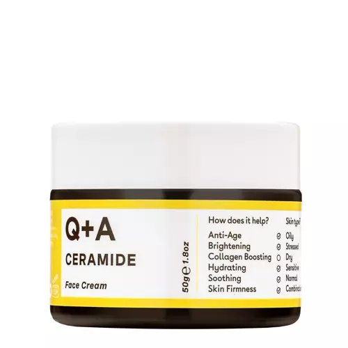 Q+A - Захисний крем для обличчя з церамідами - Ceramide Barrier Defence Face Cream - 50ml