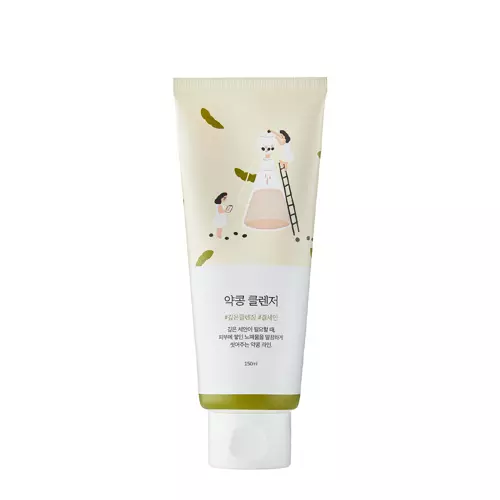 Round Lab - Soybean Nourishing Cleanser - Пінка для вмивання обличчя з екстрактом чорних соєвих бобів - 150ml