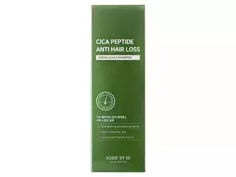 Some By Mi - Cica Peptide Anti Hair Loss Derma Scalp Shampoo - Шампунь проти випадіння волосся з пептидами - 285ml