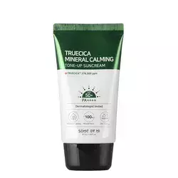 Some By Mi - Заспокійливий сонцезахисний крем - Truecica Mineral Calming Tone-Up Suncream SPF50+/PA++++ - 50ml