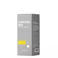 Some by Mi - Очищувальна маска з глиною та вугіллям - Charcoal BHA Pore Clay Bubble Mask - 120g