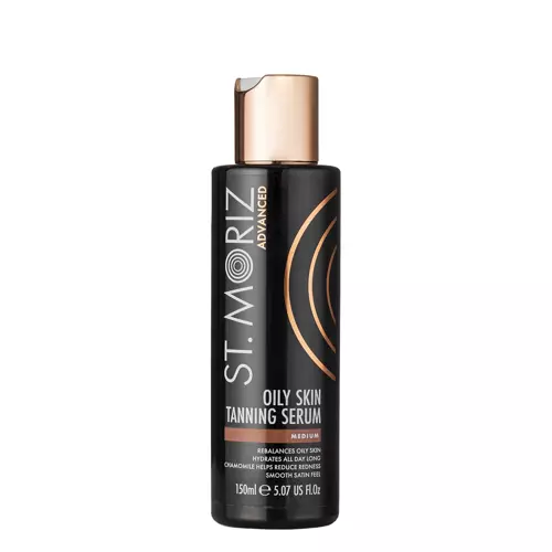 St. Moriz - Сироватка для автозасмаги жирної шкіри - Advanced - Oily Skin Tanning Serum - 150ml