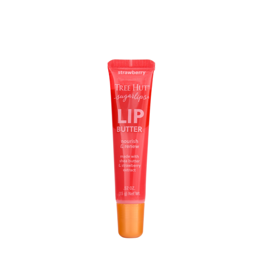 Tree Hut - Sugar Lips Butter Strawberry - Живильний баттер для губ - Полуниця - 15g