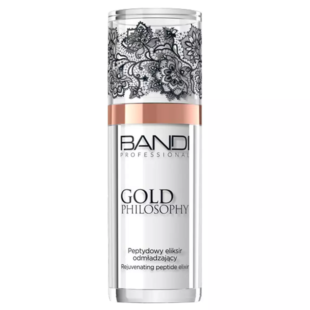 Bandi - Антивіковий еліксир з пептидами - Gold Philosophy - 30ml