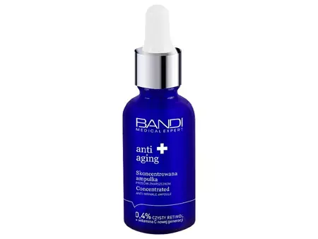 Bandi - Medical Expert - Anti Aging - Concentrated Anti-Wrinkle Ampoule - Концентрована ампула проти зморшок з ретинолом 0,4% - 30ml